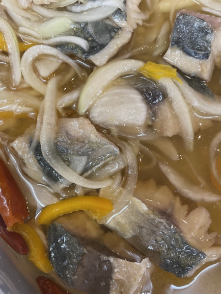 鯵の南蛮漬け