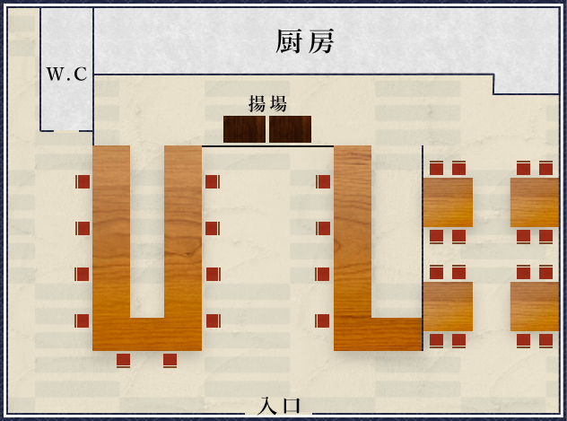 店内のご案内